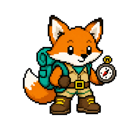 Trailbyte, an original Fox explorer Codex pet illustrating Codex Pets Help