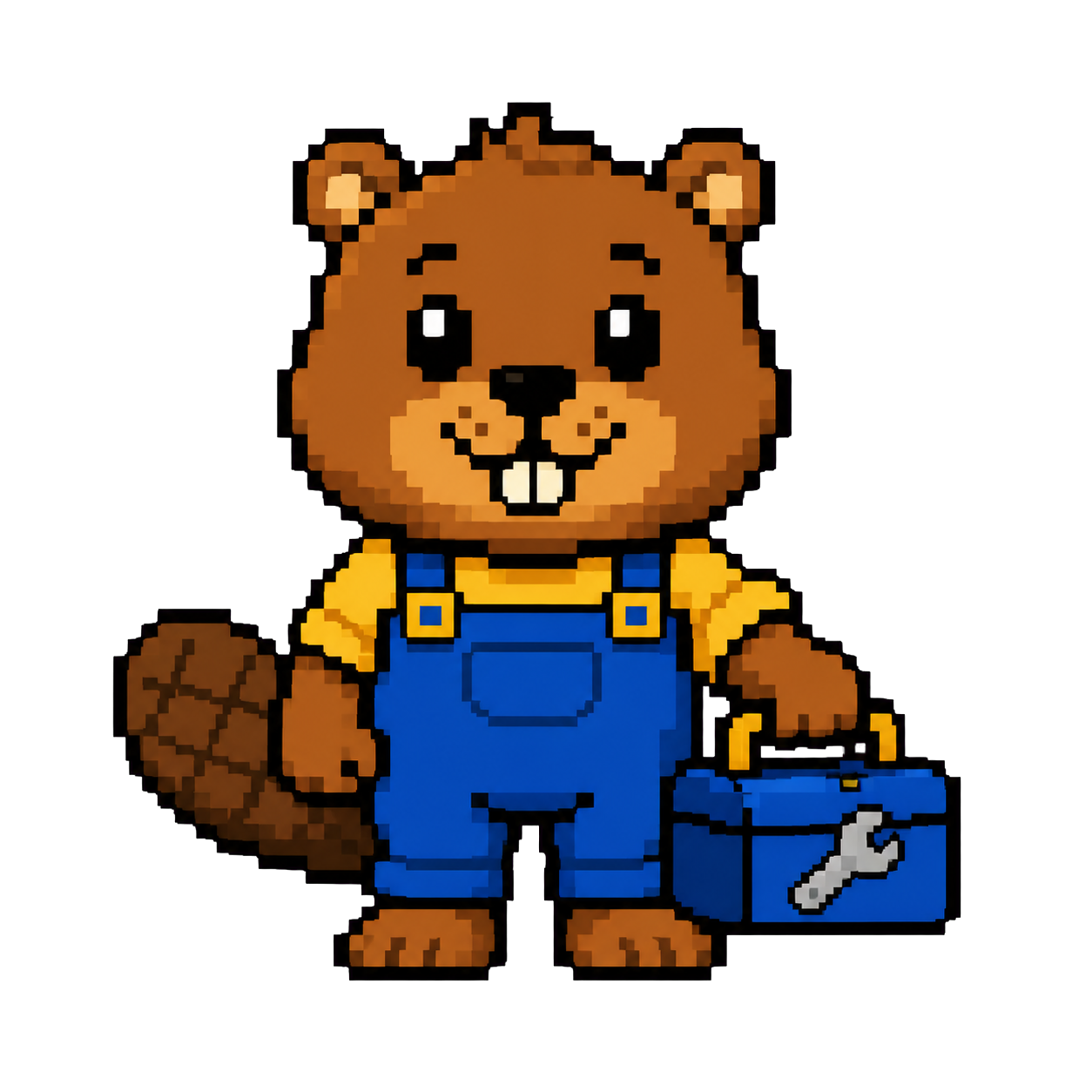 Patch, a Beaver installation technician Codex pet illustrating Terms of Use